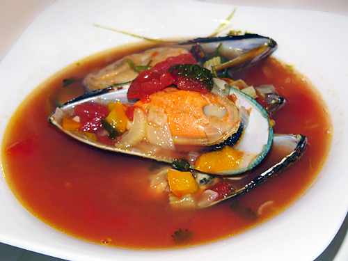 Суп из мидий