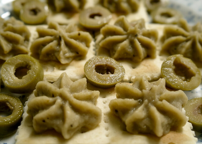 Паштет из баклажанов с оливками