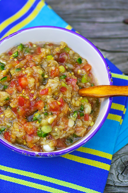 Натуральная баклажанная икра