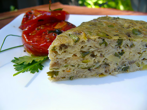 Кьюкью из баклажанов (Eggplant Kuku)