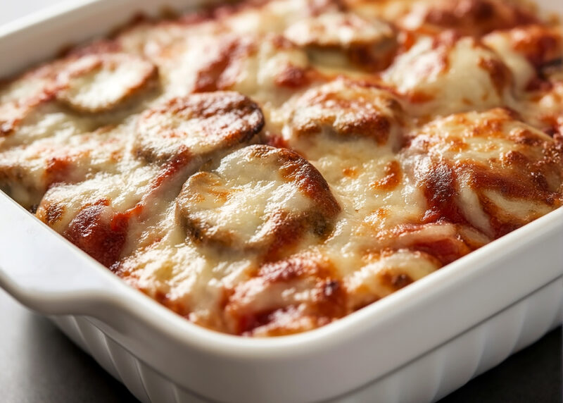 Баклажаны с пармезаном (Eggplant Parmesan)