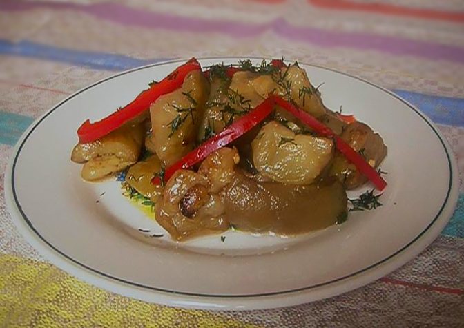 Маринованные баклажаны
