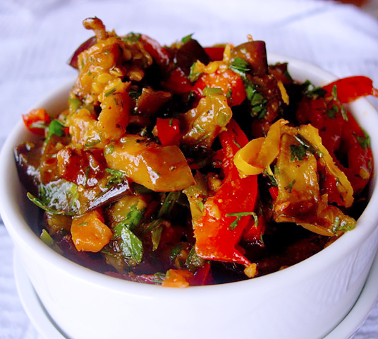 Острые баклажаны