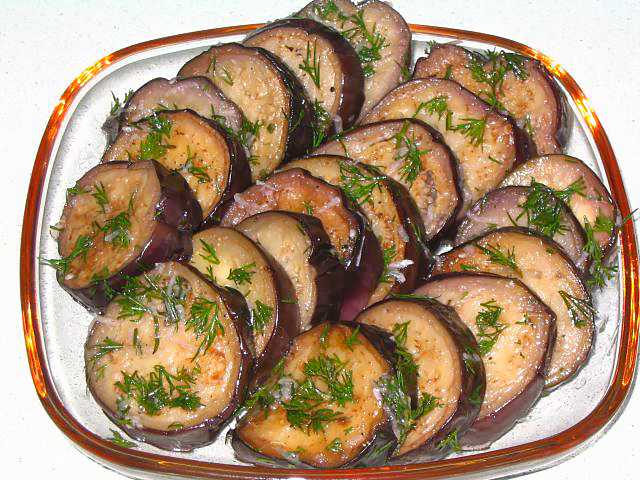 Баклажаны маринованные