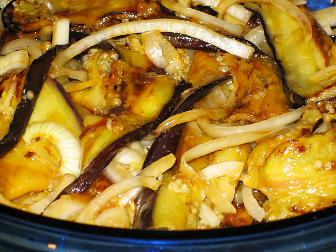 Закуска из баклажанов