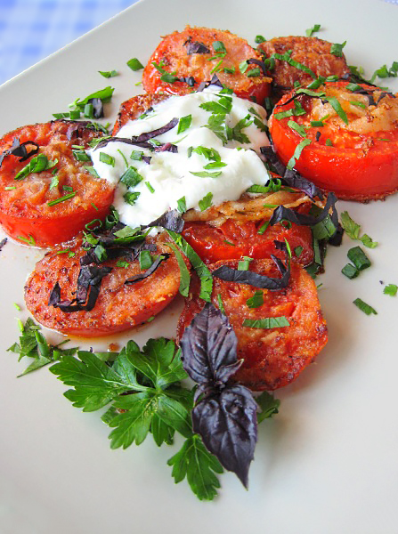 Жареные помидоры