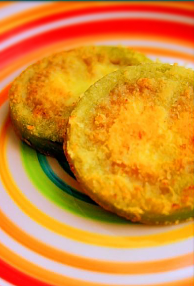 Жареные зеленые помидоры из кафе "Полустанок"