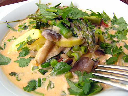 Фрикасе из свежих овощей