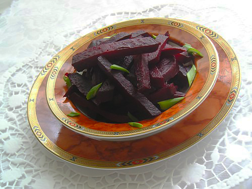 Запеченная свекла