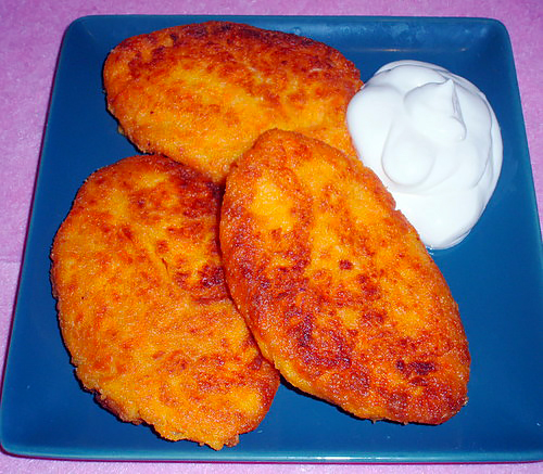 Морковные котлеты