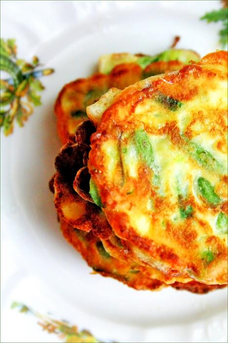 Шницели из стручковой фасоли