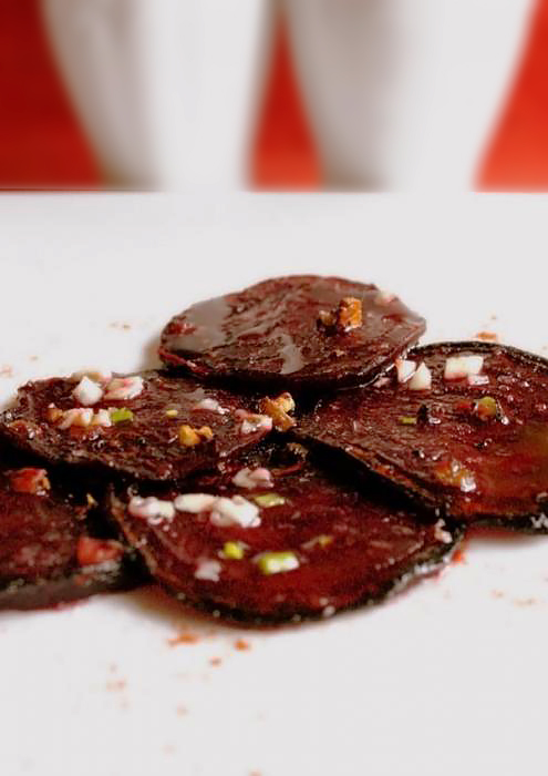 Карпаччо из свеклы