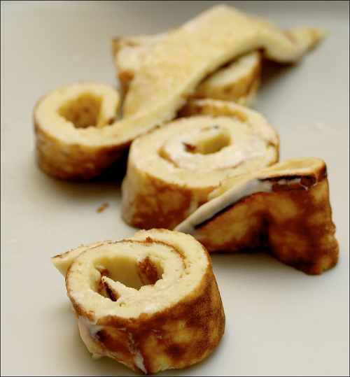 Детский омлет на йогурте