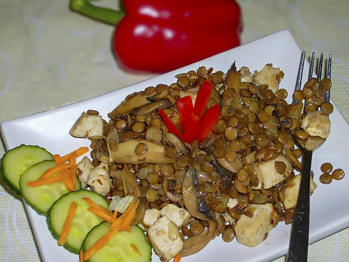 Чечевица по-боярски