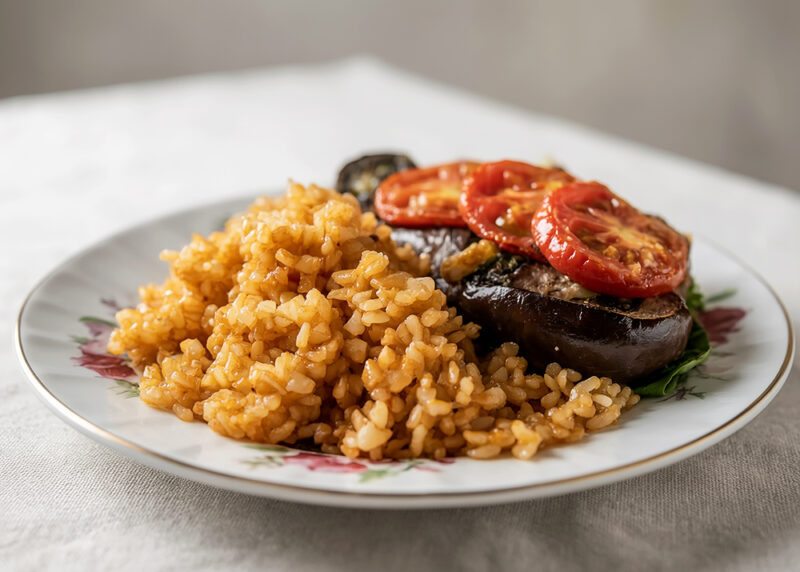 Булгур с томатами (Domatesli Bulgur Pilavı)