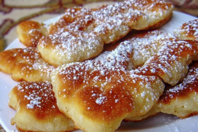 Хворост на кефире