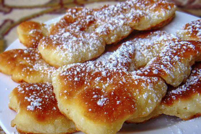 Хворост на кефире