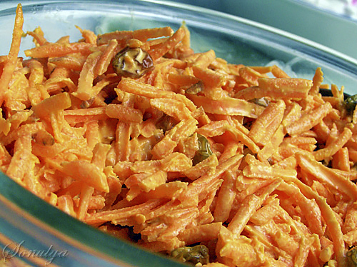 Морковный салат