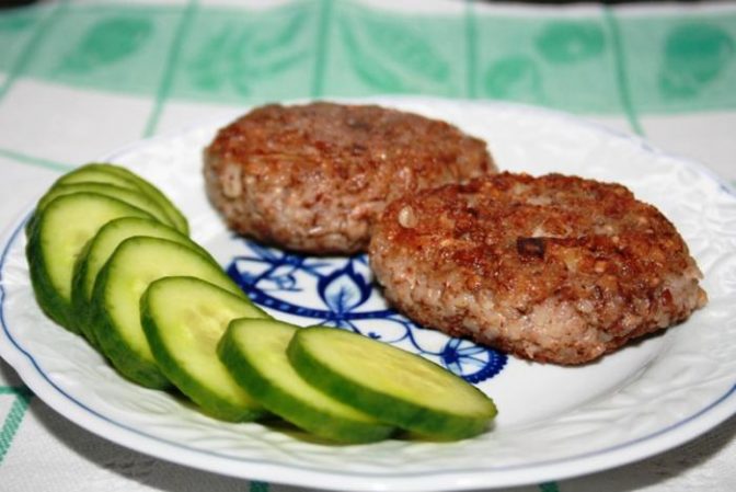 Котлеты из гречки
