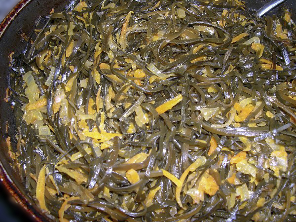Салат из морской капусты