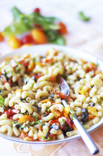 Салат с пастой