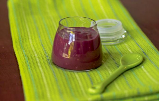 Горчица с ягодами