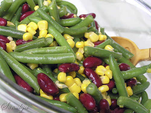 Фасолевый салат "Фиеста"