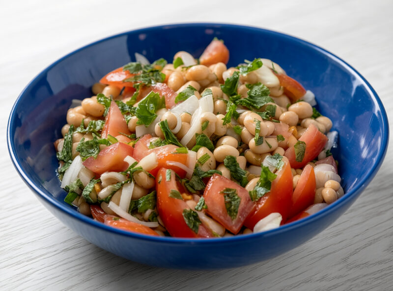 Салат с белой фасолью (Witte bonen salade)