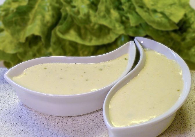 Голландский соус с мятой