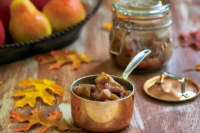 Релиш из маринованных груш