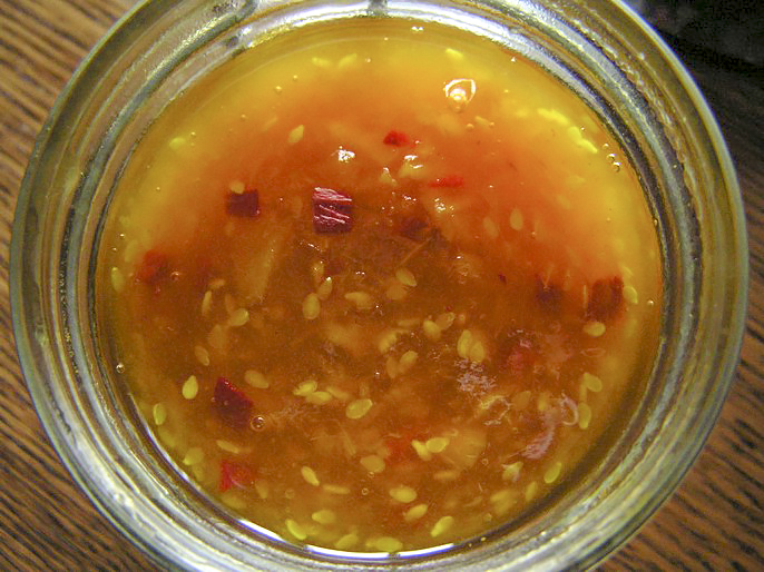 Чатни из персиков