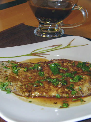 Темный соус к мясу (Marchand de Vin Sauce)