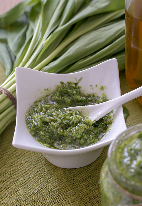 Соус песто с черемшой