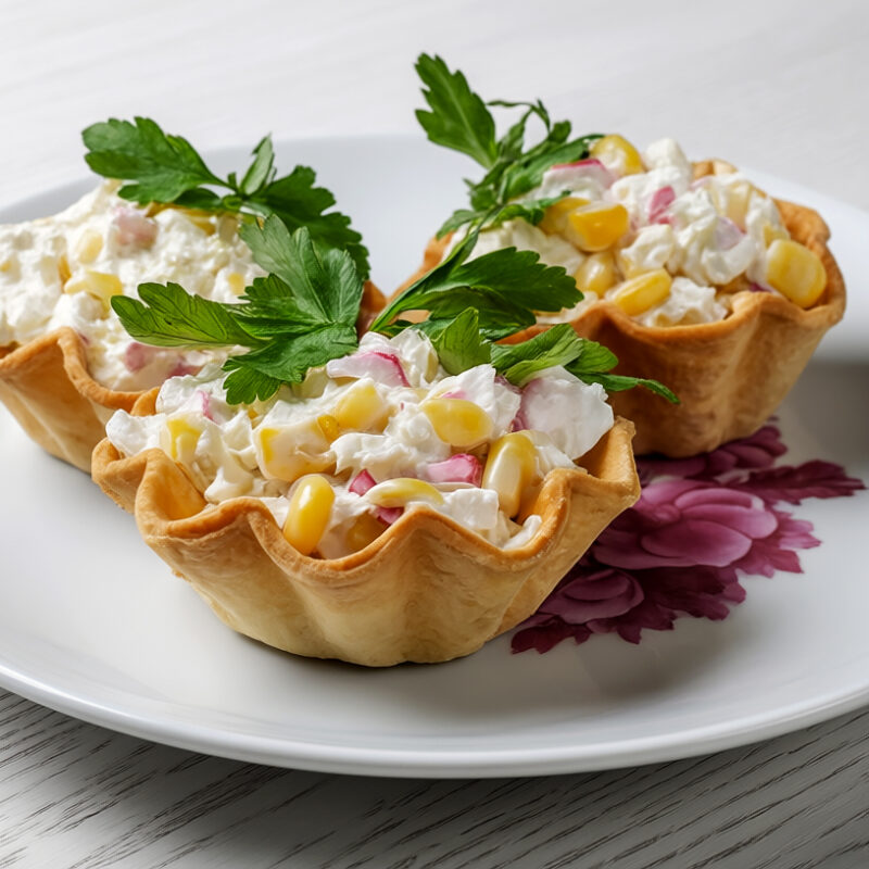 Салат с крабовыми палочками