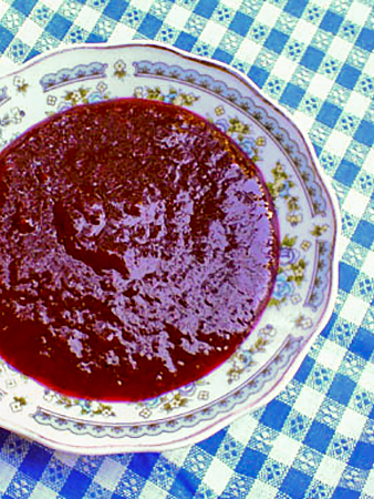 Соус ткемали из терна