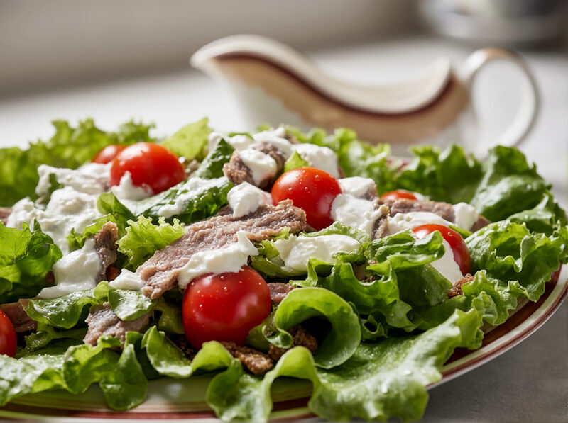 Холодная телятина под соусом из тунца (Vitello Tonnato)