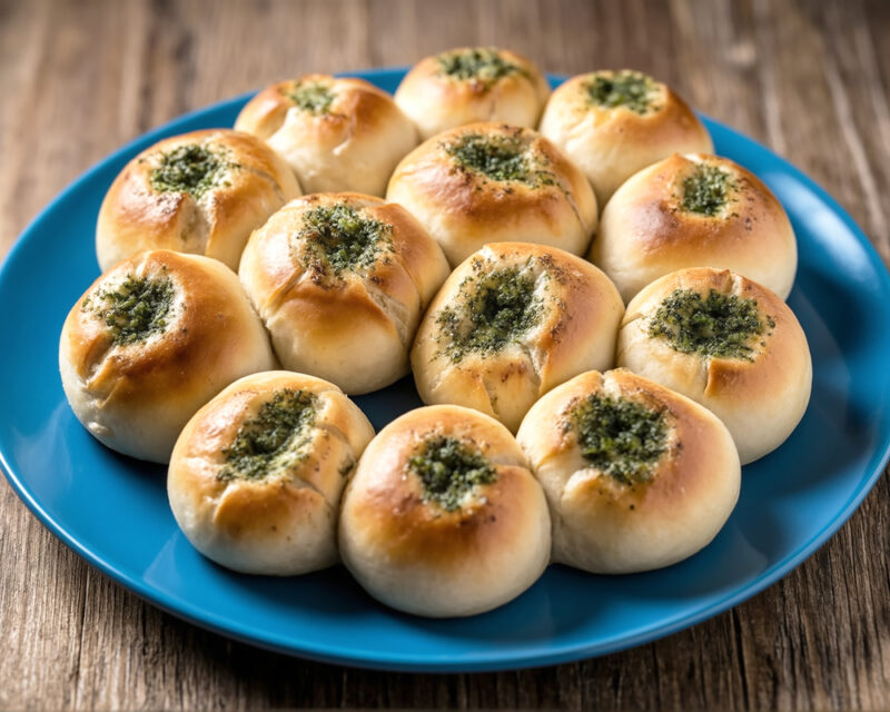 Булочки с ароматическим сливочным маслом