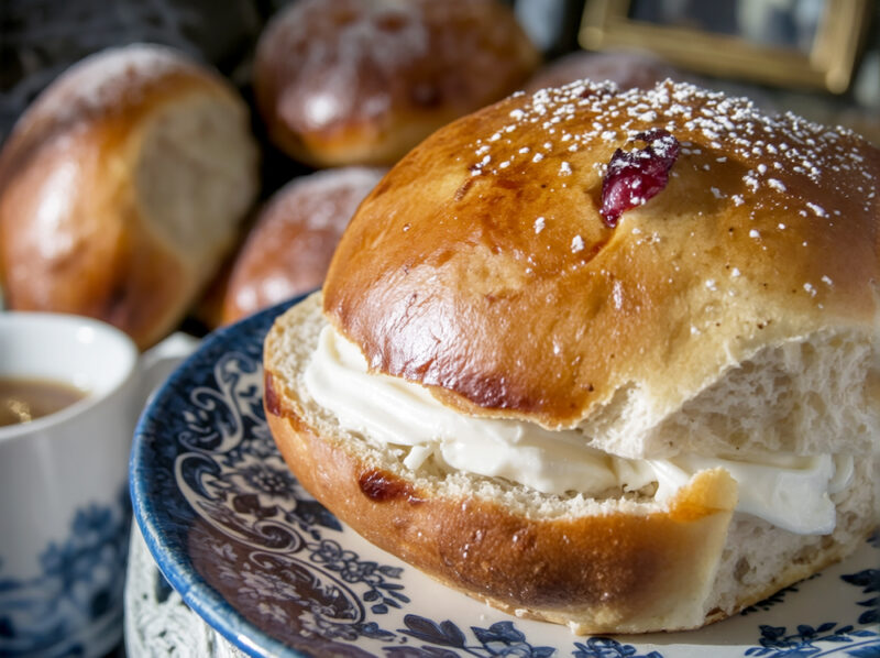 Английские пасхальные булочки (Hot Cross Buns)