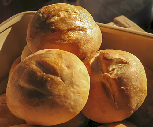 Масляные булочки к обеду