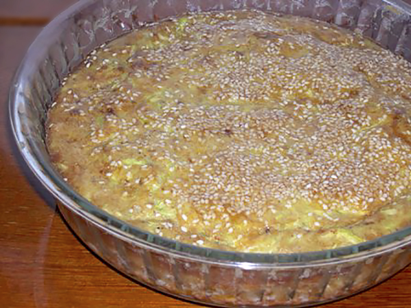 Запеканка "Кабачковый хлеб"