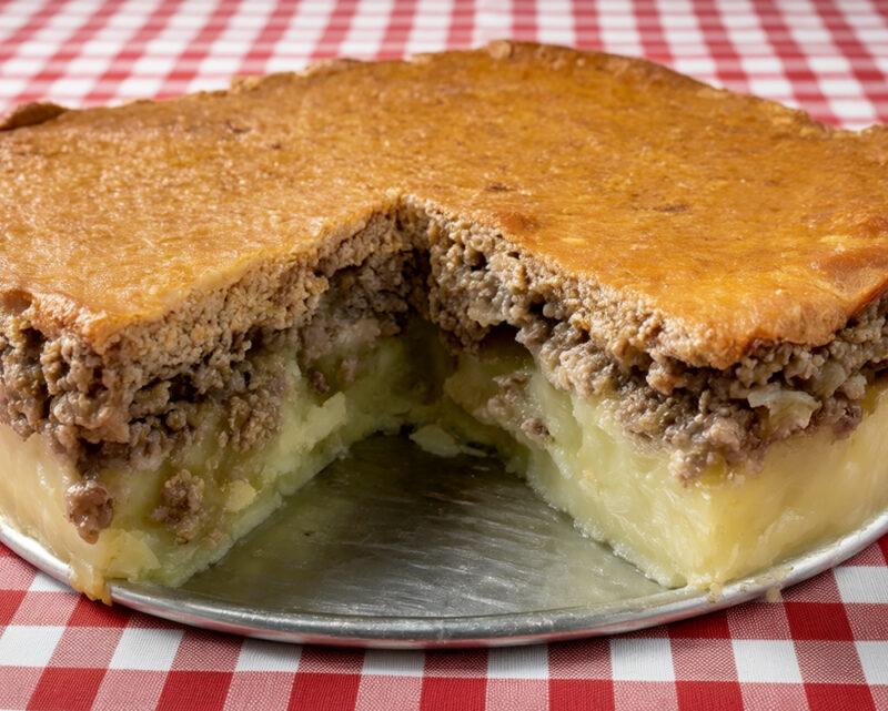 Картофельно-мясная запеканка