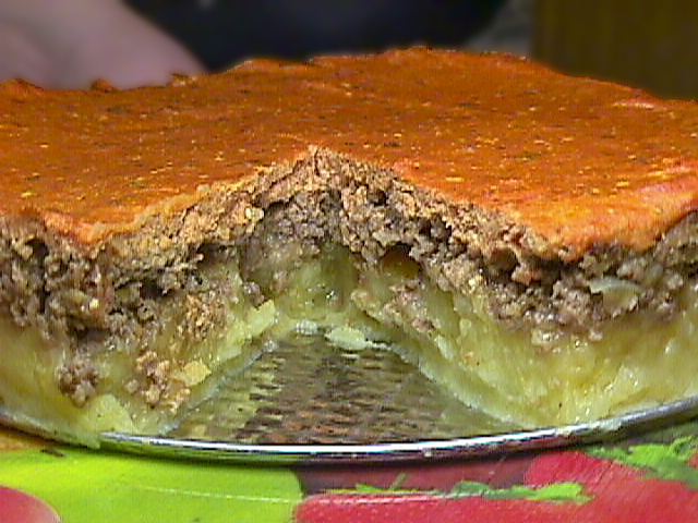 Картофельно-мясная запеканка