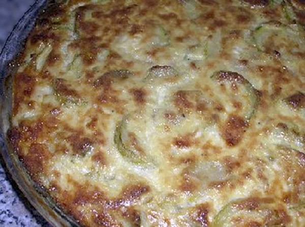 Запеканка из кабачков с сыром