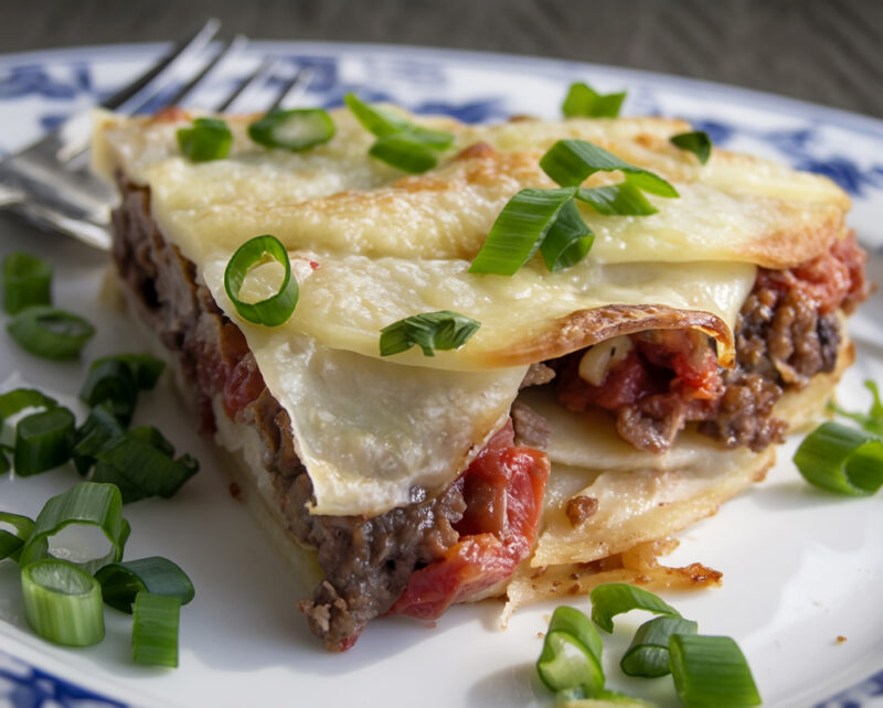 Картофельно-мясная запеканка