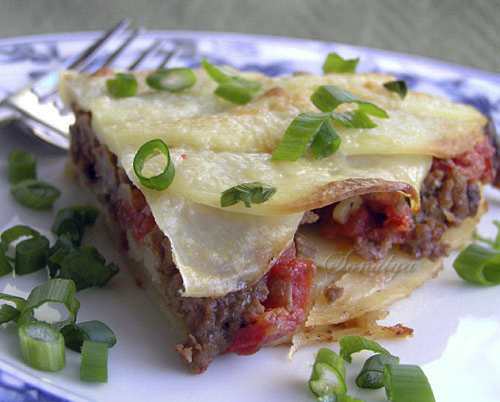 Картофельно-мясная запеканка