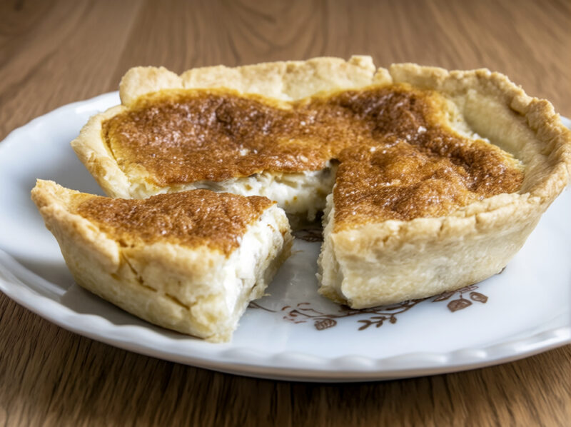 Лотарингский пирог (киш лорен) с тунцом