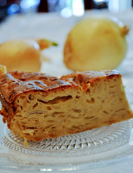 Луковая запеканка