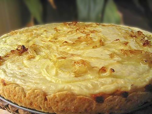 Сырный пирог-запеканка