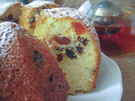 "Мокрый" апельсиновый кекс