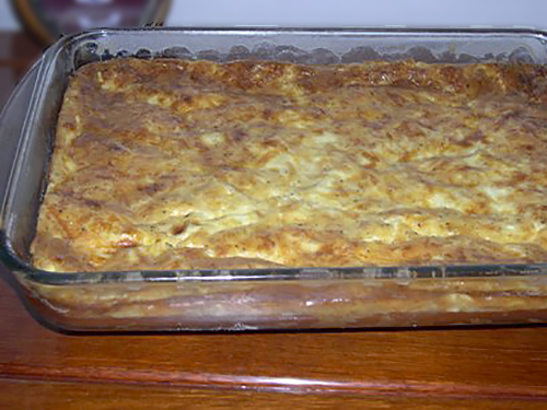 Кукурузная запеканка